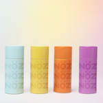 Load image into Gallery viewer, Nöz's four sticks of colorful sunscreen for your nose 
